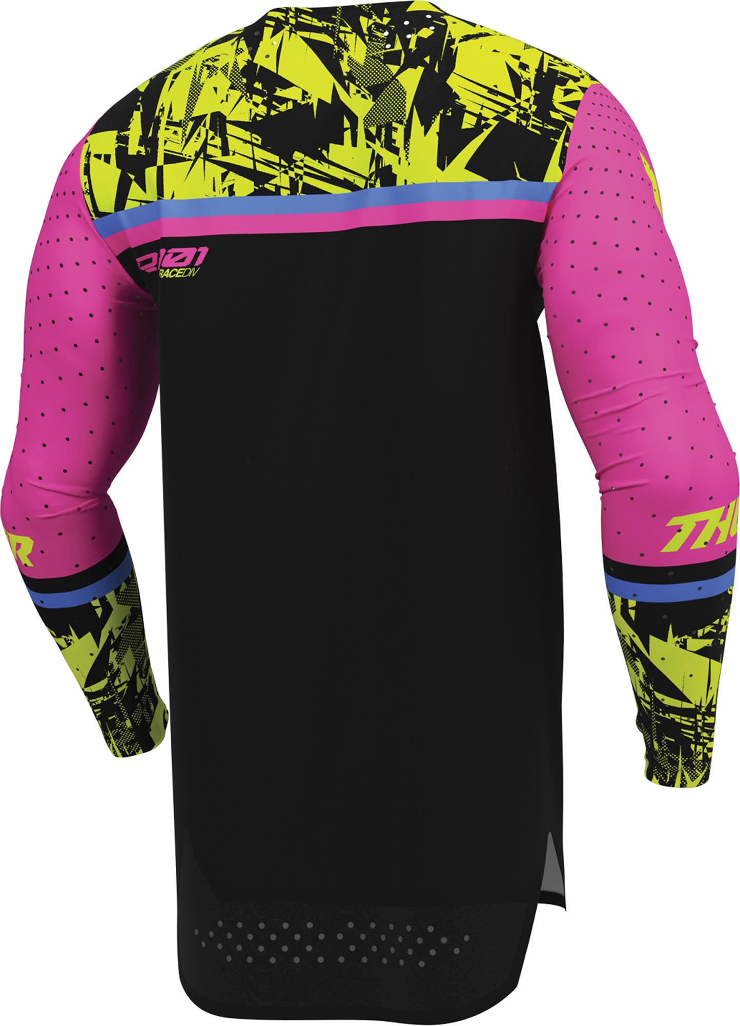 Thor Sportmode Punkd Motokros dres črno/rumeno S Slika 3