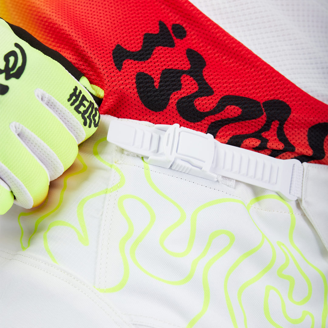 FOX 180 Hello Future Special Edition Motocross Pants white 30 Figure 5
