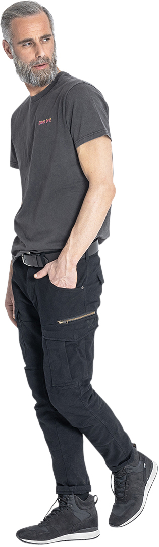 John Doe Stroker Cargo XTM Motorcycle Textile Pants black 34 L30 Figure 9