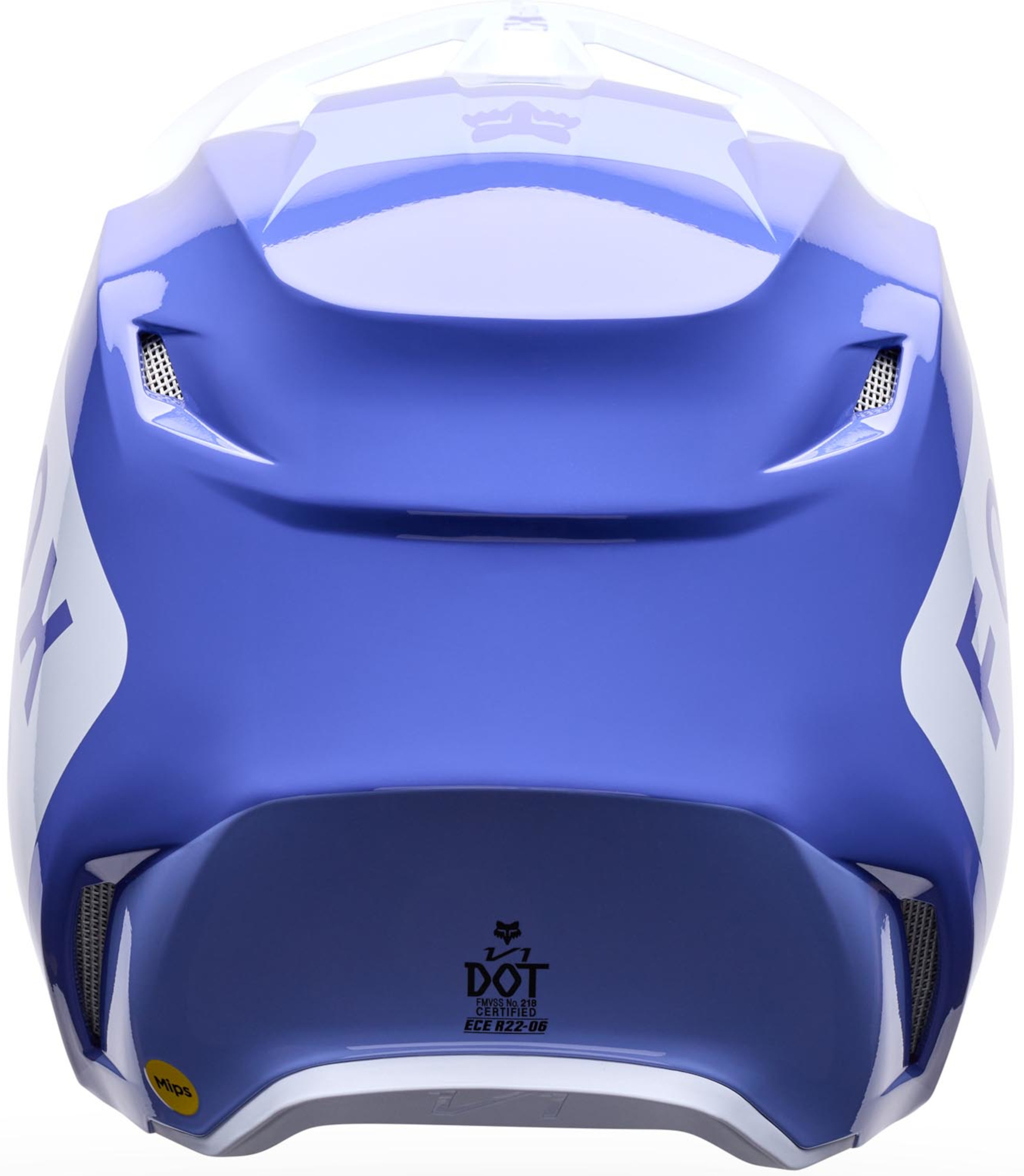 FOX V1 Noble Motocrosshelm paars/wit 2XL Figuur 4