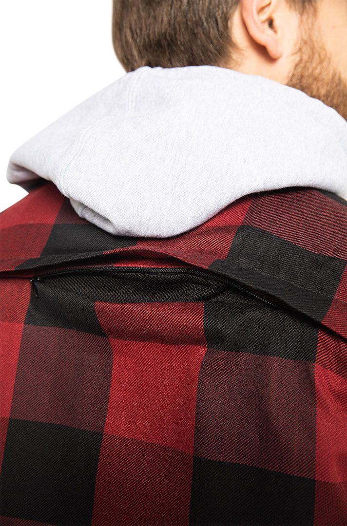 John Doe Motoshirt Camicia rosso S Figura 10