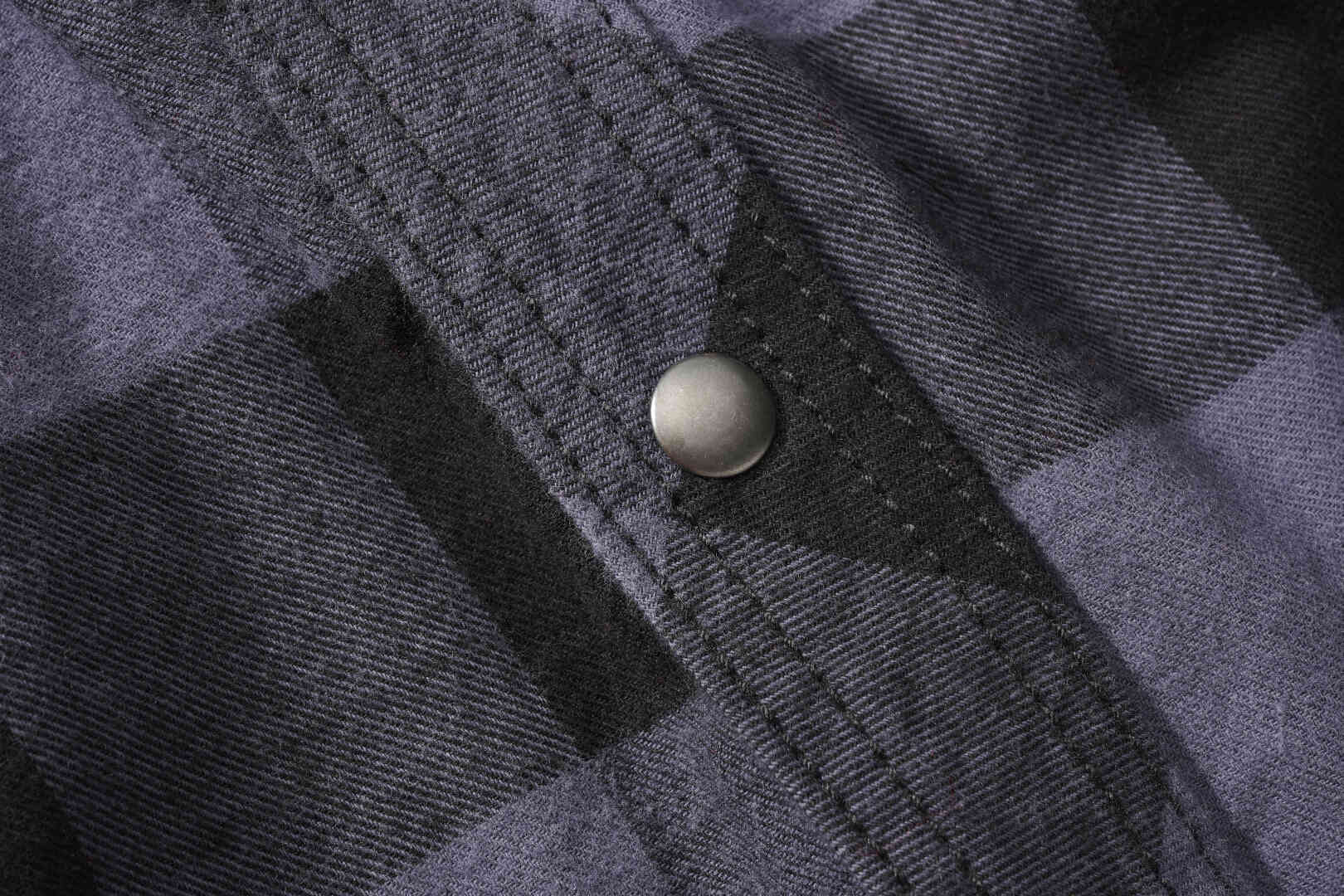 Brandit Checkshirt ærmeløs skjorte sort/grå XL Figur 3