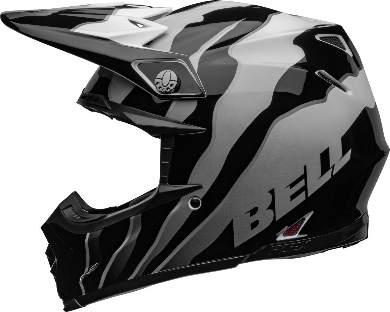 Bell Moto-9S Flex Claw Casco Motocross Bianco/nero L Figura 4
