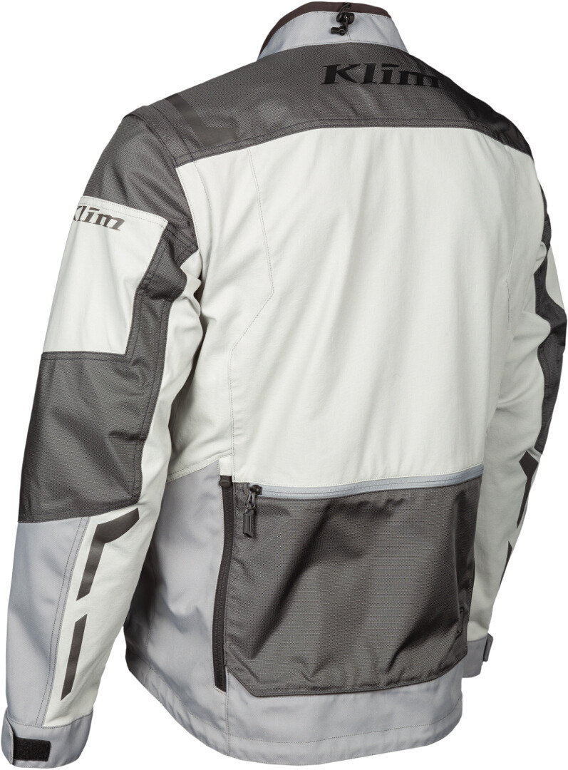 Klim Dakar Motorrad Textiljacke dunkelgrau/hellgrau M Abbildung 10