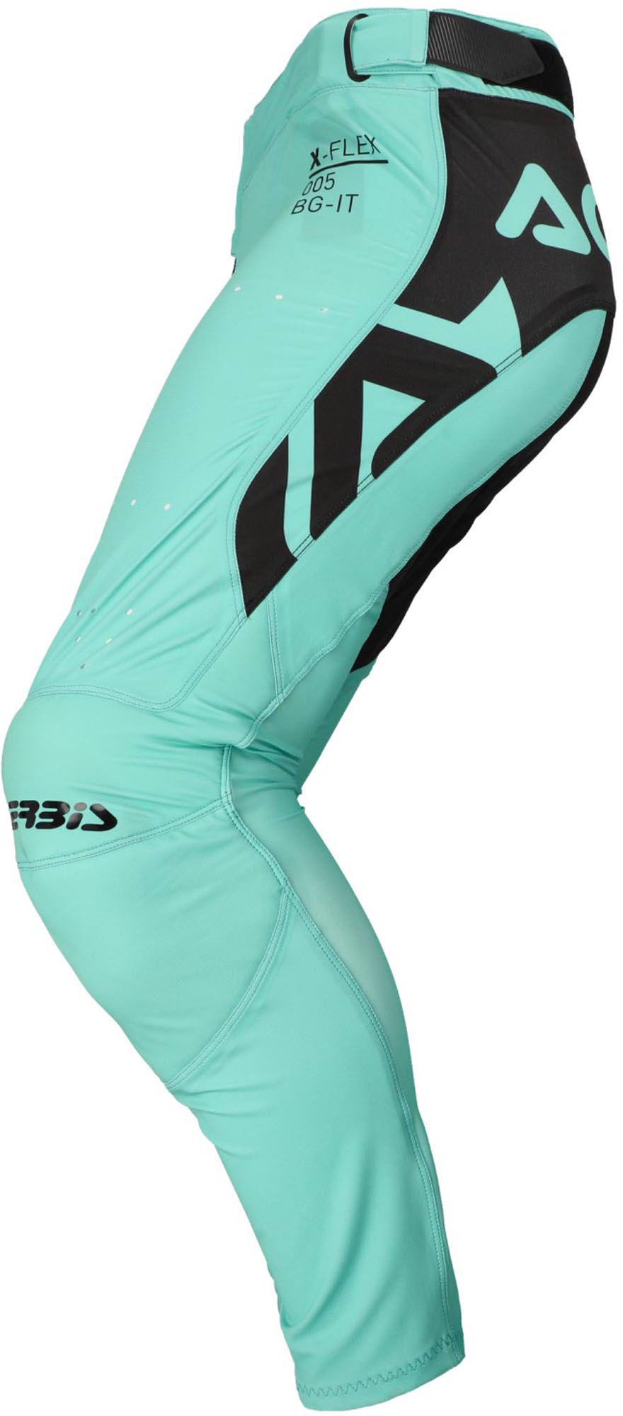 Acerbis X-Flex 2.0 Anaheim Logo Motocrossbukser turkis/sort 30 Figur 5