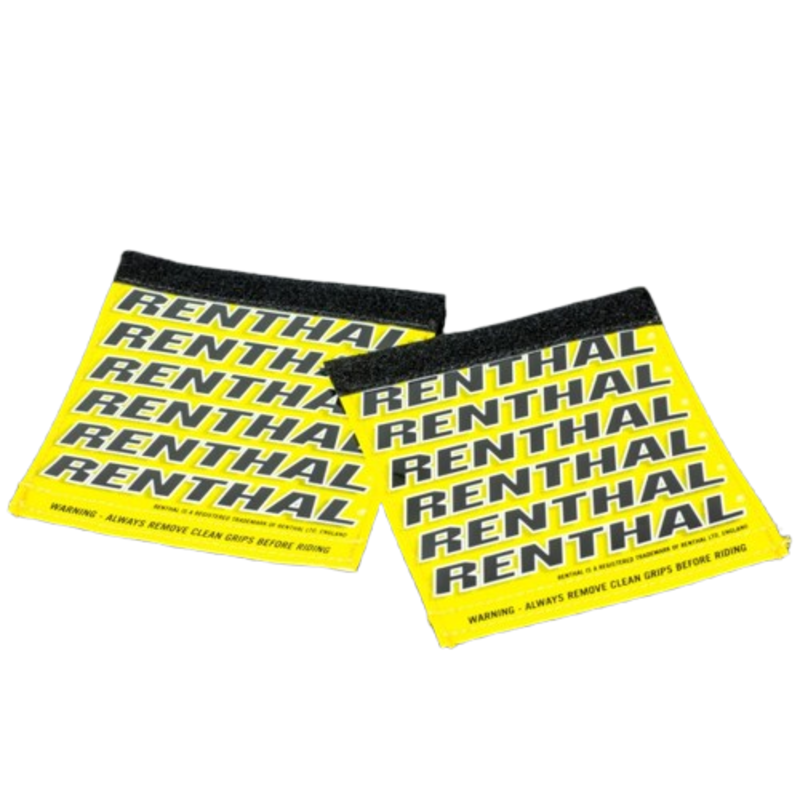 RENTHAL Grip Protector Clean Grips - Gul/Svart Figur 2
