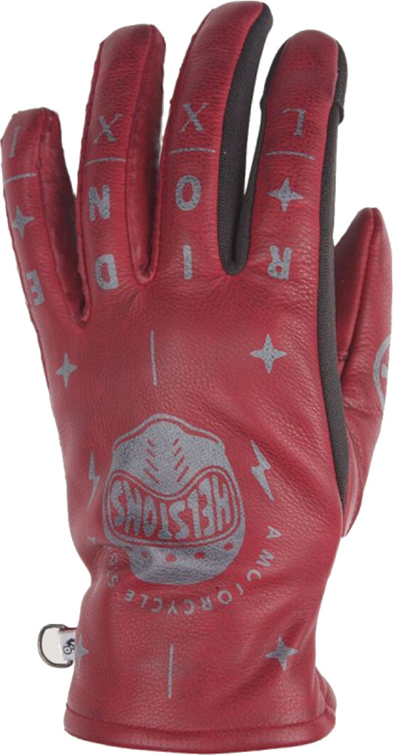 Helstons Grafic Winter Motorradhandschuhe rot 9 Abbildung 1