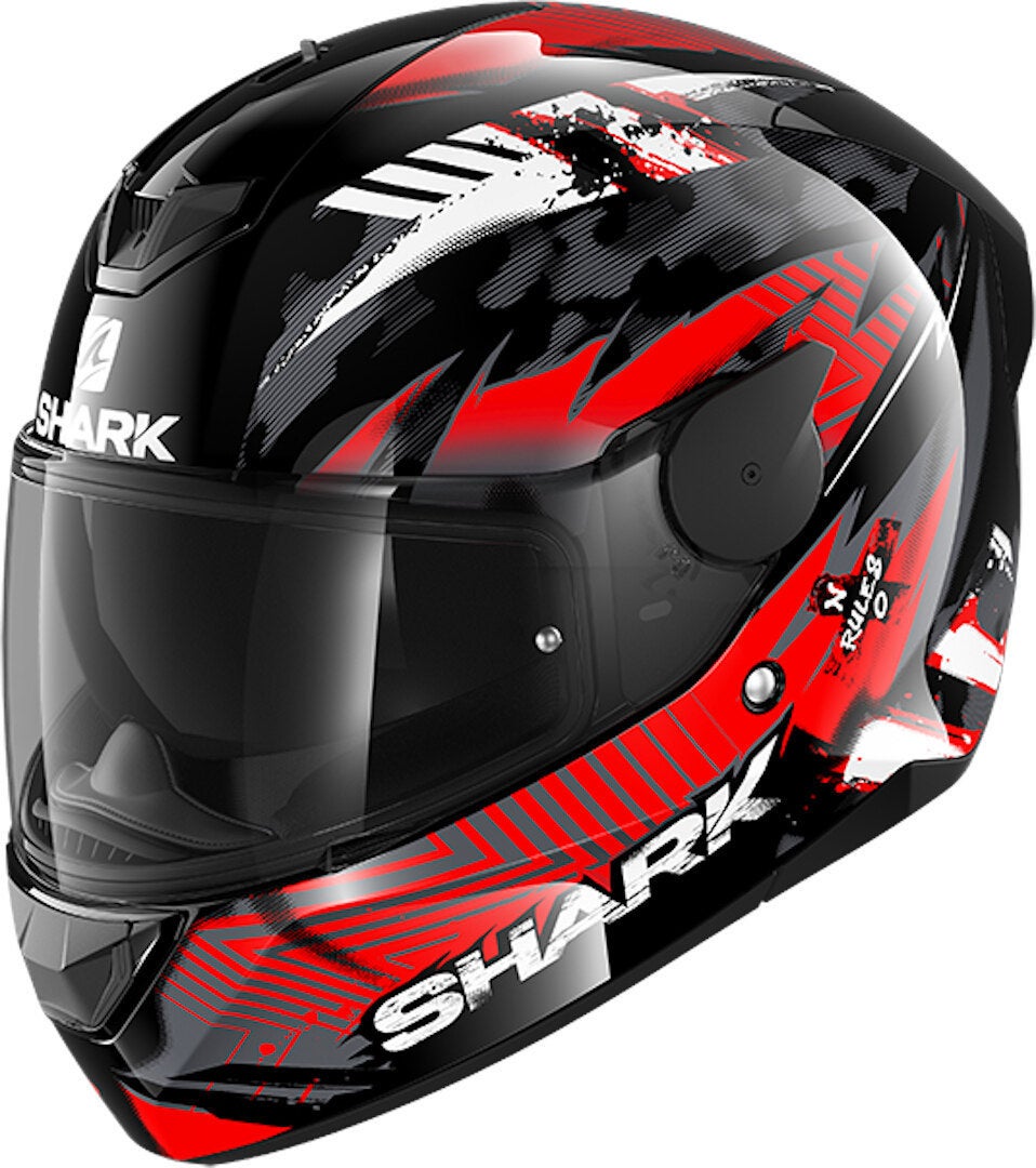 Shark D-Skwal 2 Penxa Casco negro/rojo M (57/58) Figura 1