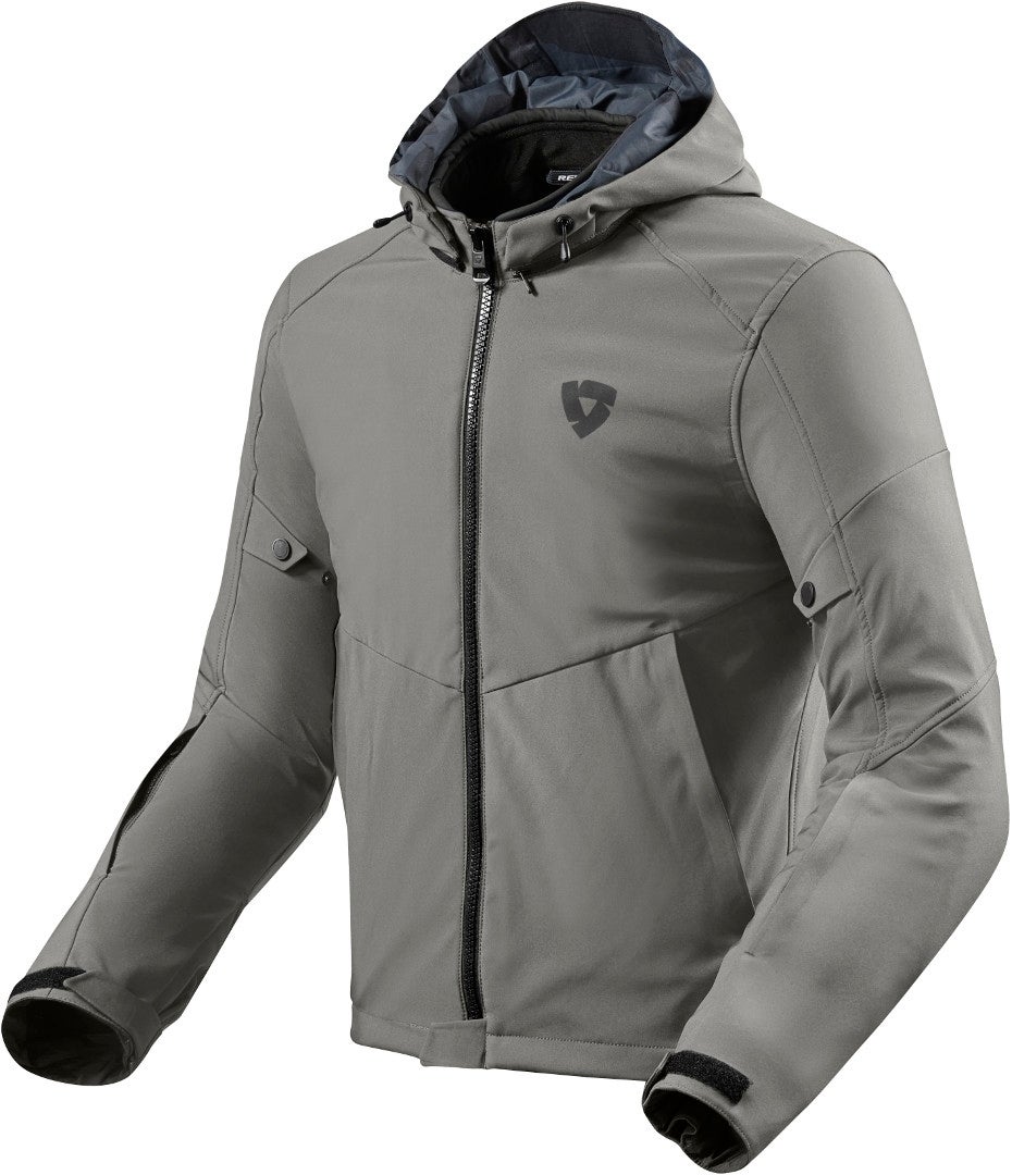 Revit Afterburn H20 Motorfiets textiel jas Donkergrijs L Figuur 1