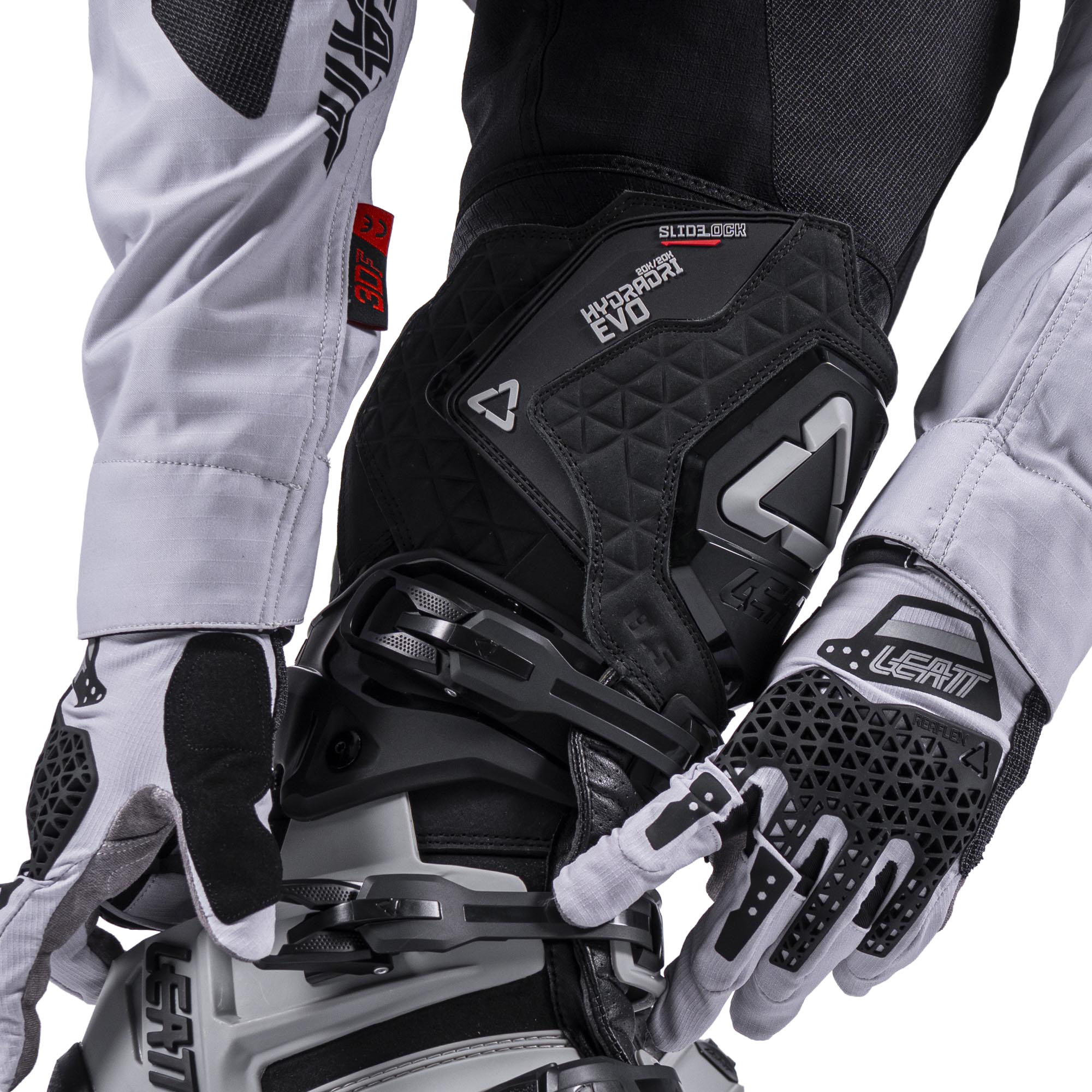 Leatt ADV Rally 7.5 HydraDri waterproof Motorcycle Textile Pants black/grey 3XL Figure 7