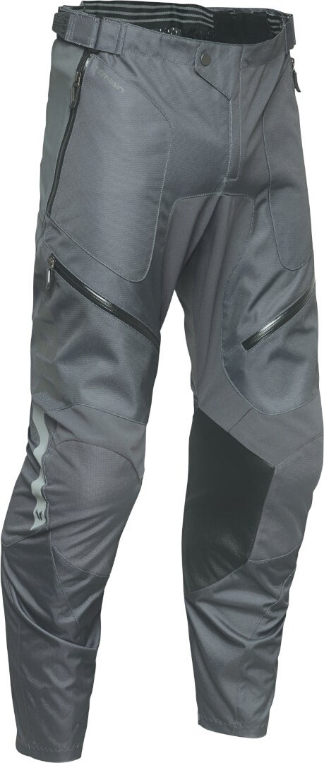Thor Terrain ITB wasserdichte Motocross Textilhose anthrazit 46 Abbildung 1