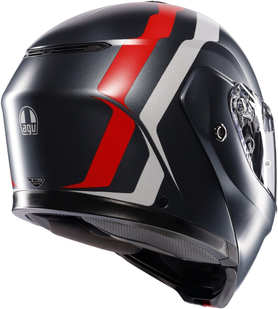 AGV Streetmodular Resia 2.0 Klapphelm grau matt/rot S (55/56) Abbildung 6