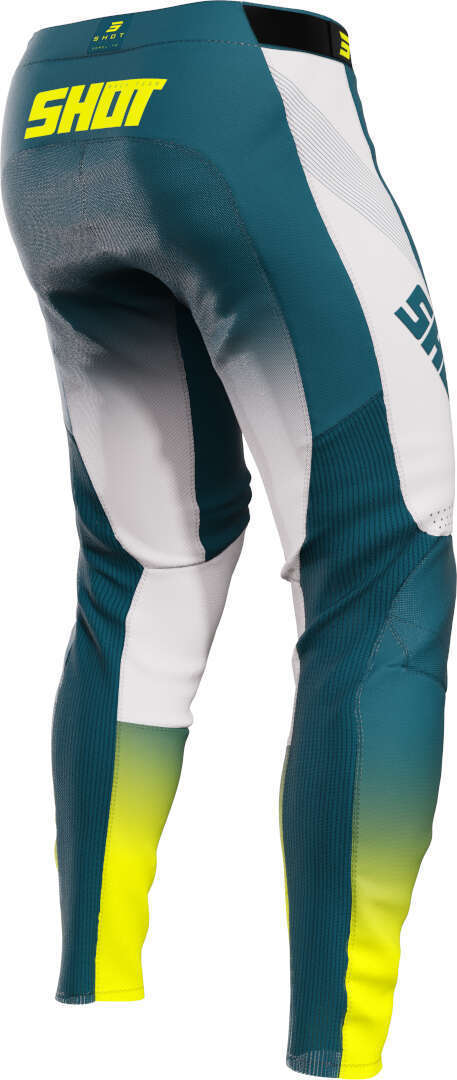 Shot Aerolite Honor Motocross Pants blue/white/yellow 28 Figure 3