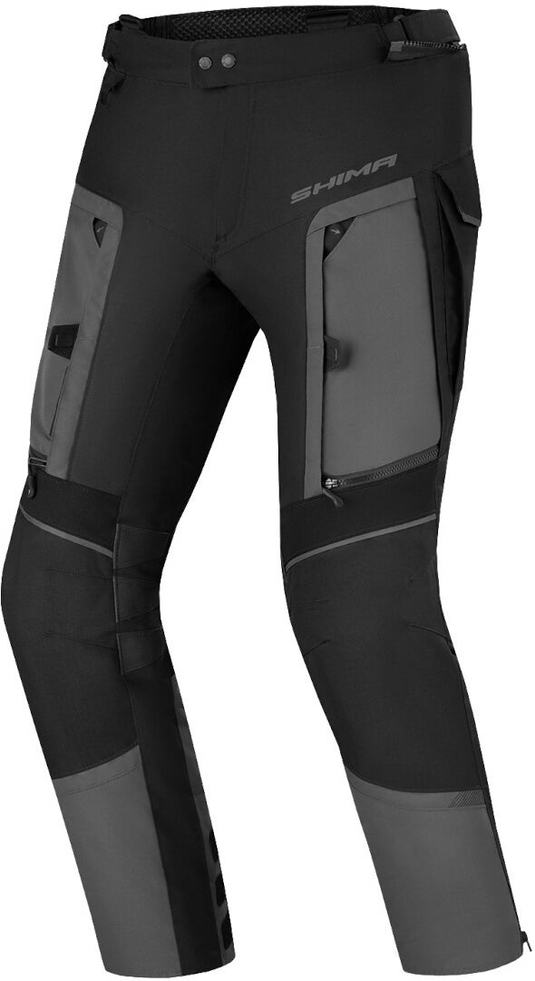 SHIMA Hero 2.0 waterproof Motorcycle Textile Pants black/grey 4XL Figure 1