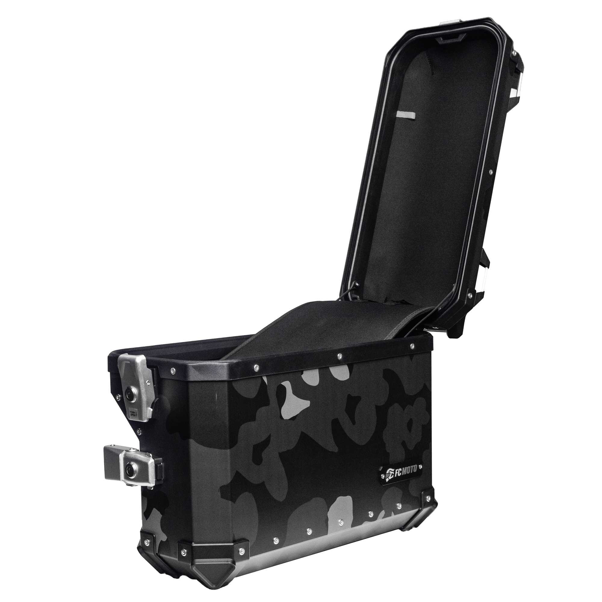 FC-Moto Terreno EVO Camo 36 L Alu Carcasă laterală dreapta cu decupaj Camuflaj negru Figura 8