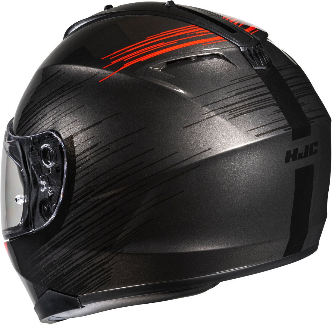 HJC C70N Sway Casco nero/rosso M (57/58) Figura 4