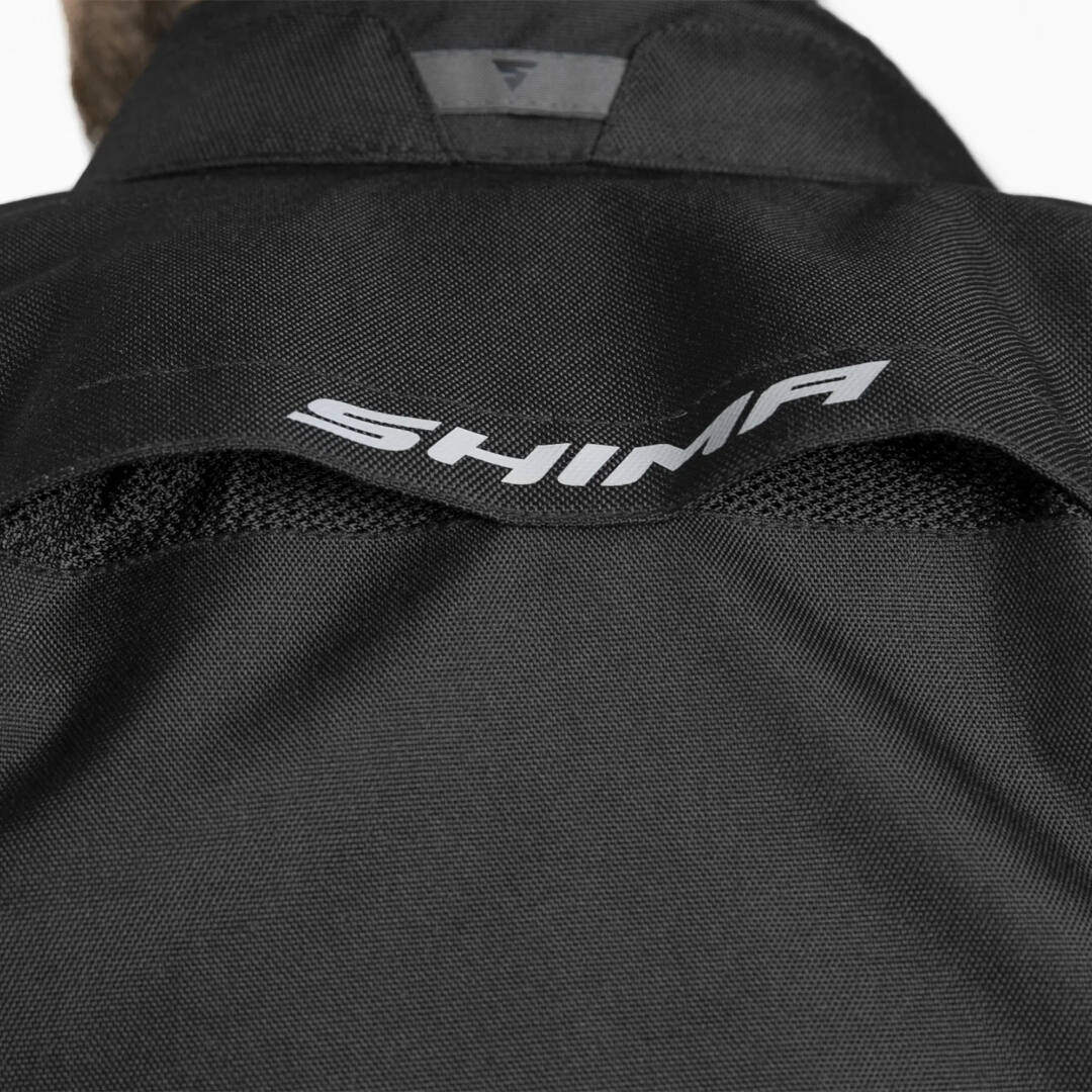 SHIMA Rush 2.0 impermeabile Moto Tessile Giacca nero M Figura 10