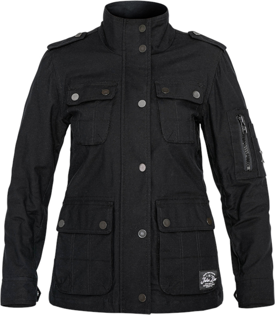 John Doe Explorer XTM Damen Motorrad Textiljacke schwarz M Abbildung 1
