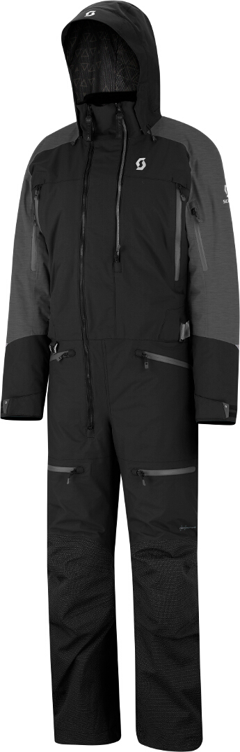 SCOTT DS-I Dryo One Piece Snowmobile Suit black/grey M Figure 1