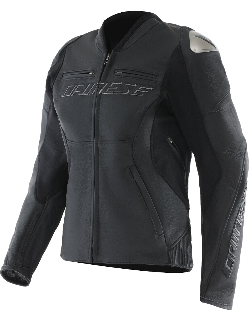 Dainese Racing 5 2.0 Ladies Motorcycle Leather Jacket black 52 Figure 1