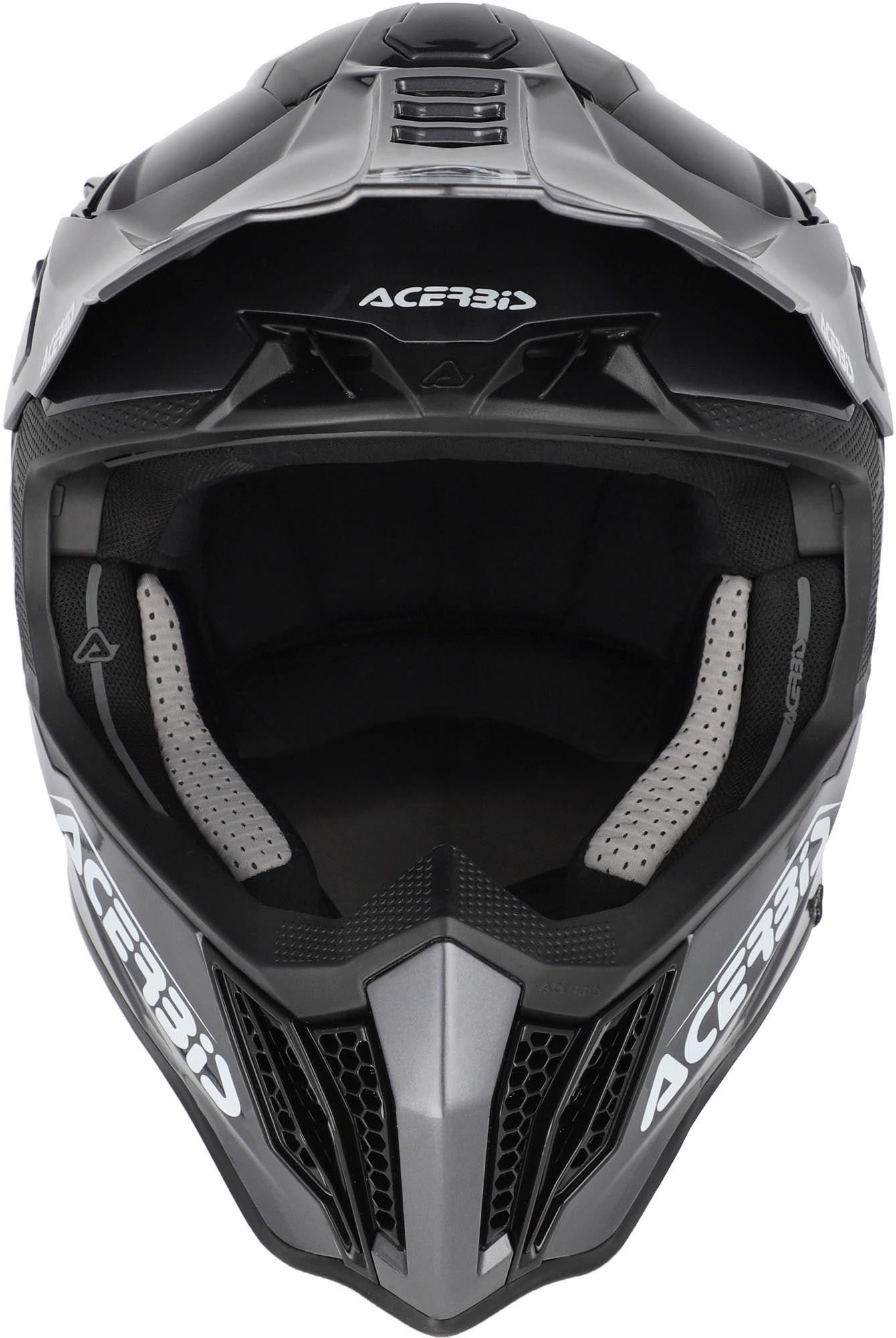 Acerbis Airstrike-X Casco da motocross Argento/Grigio M (57/58) Figura 4