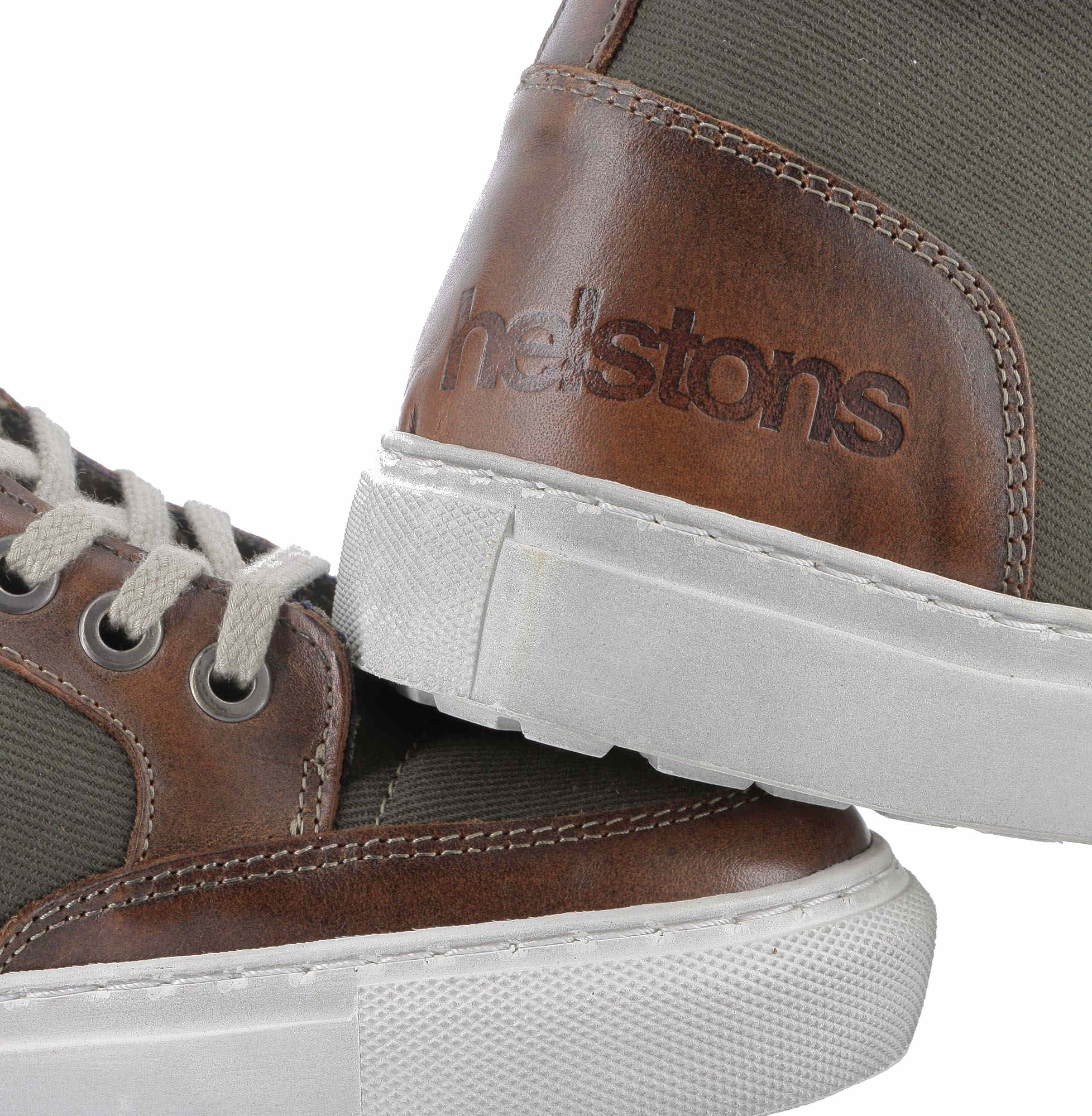 Helstons Maya Chaussures de moto pour dames olive/brun 41 Figure 3