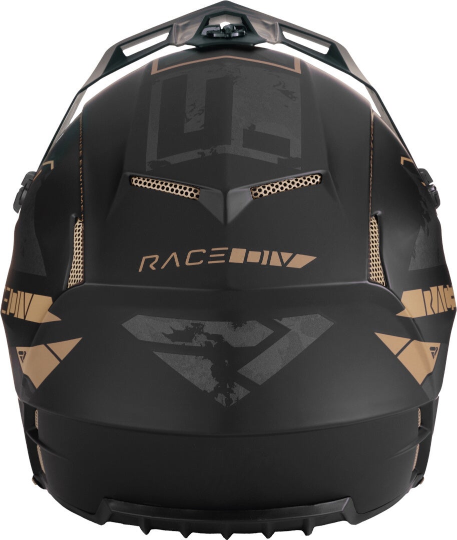 FXR Clutch Stealth Motocross hjelm sort mat/guld M (57/58) Figur 5