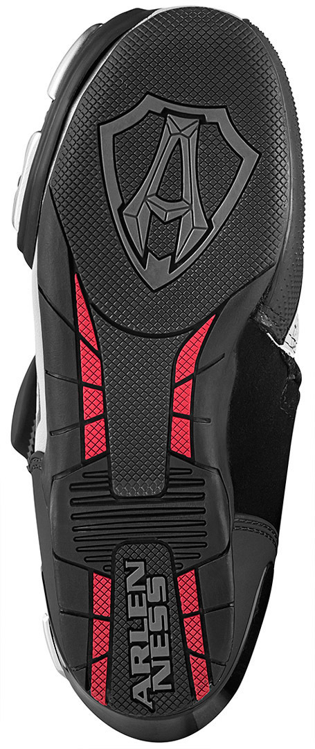 Arlen Ness Sugello Bottes de moto Noir/Blanc 41 Figure 5