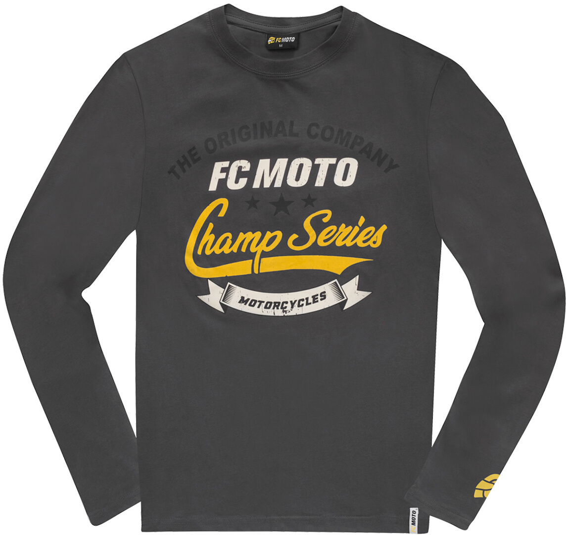 FC-Moto Champ Series Cămașă cu mânecă lungă antracit S Figura 1