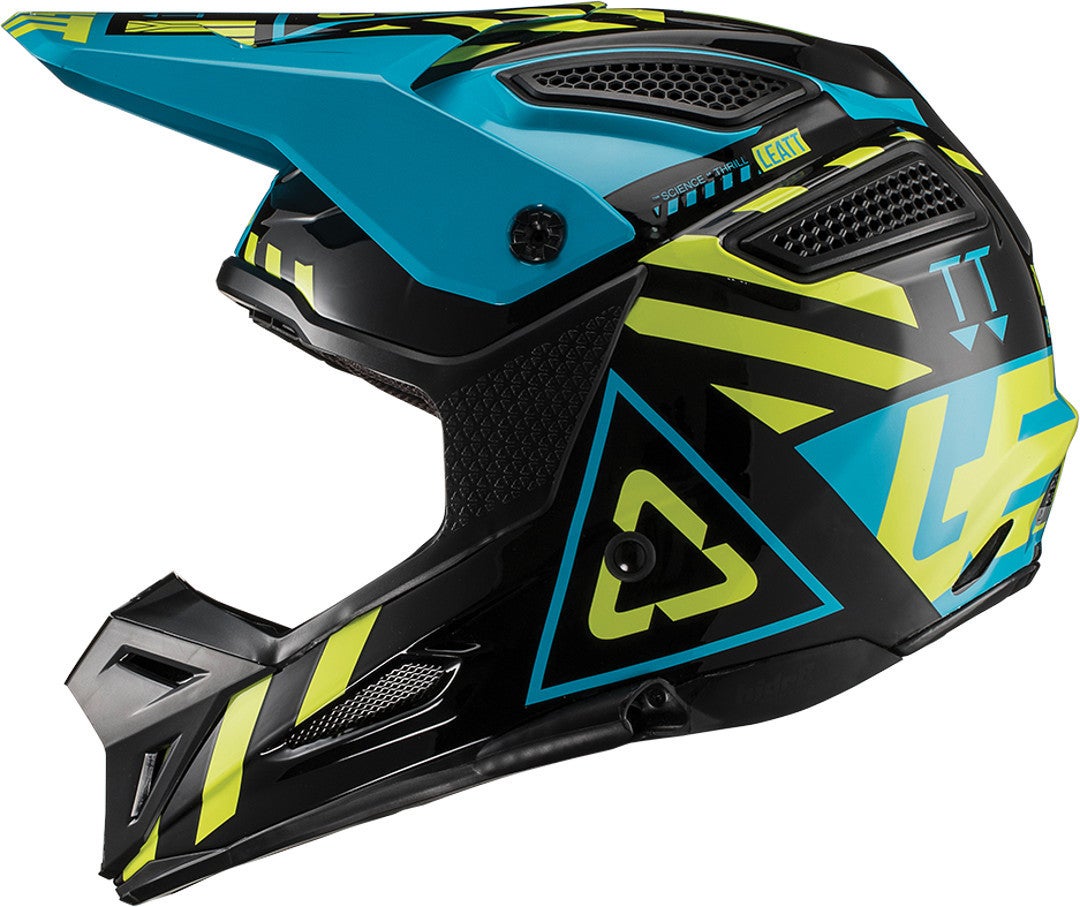 Leatt GPX 5.5 Composite V19.1 Casco Motocross nero/verde XL (61/62) Figura 2
