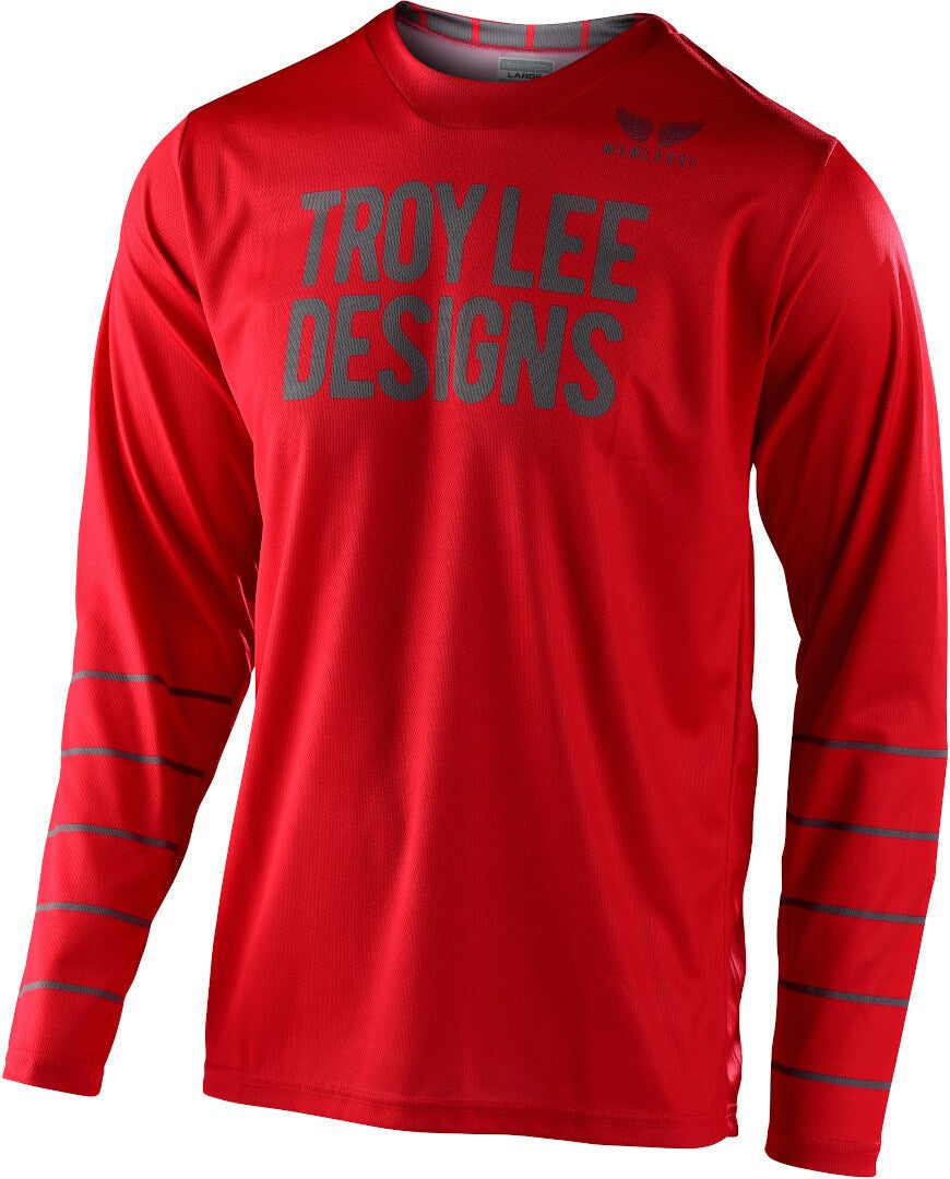 Troy Lee Designs GP Pinstripe Motocross Jersey rot M Abbildung 1