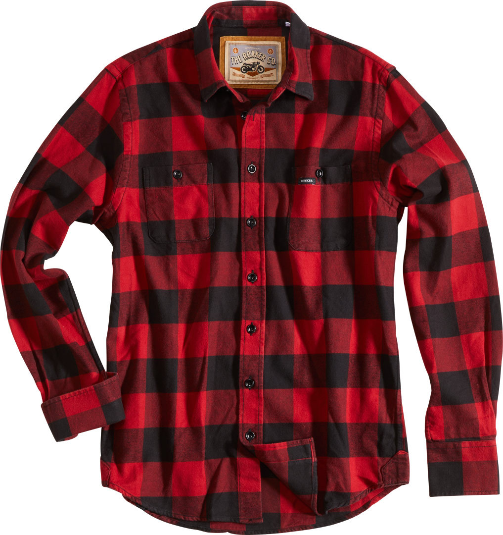 Rokker Denver Camicia rosso M Figura 1