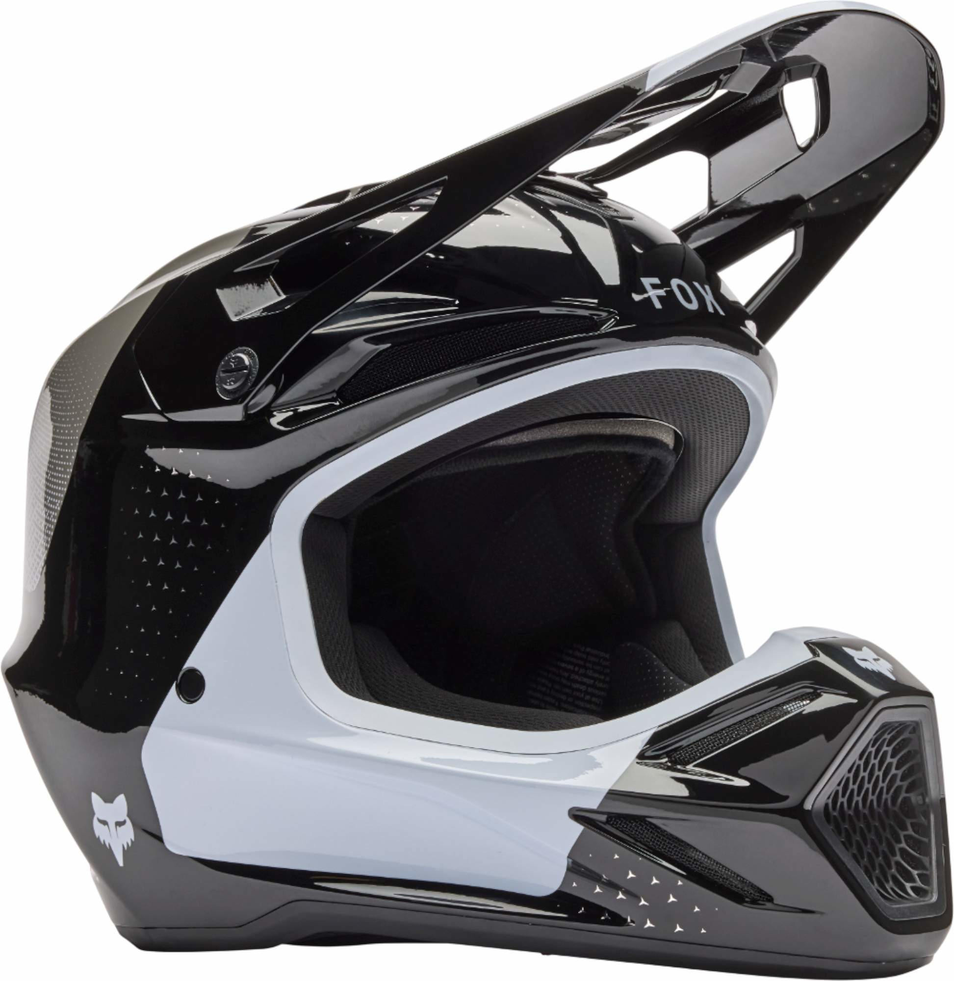 FOX V3 Tine Casque de motocross noir S (55/56) Figure 1