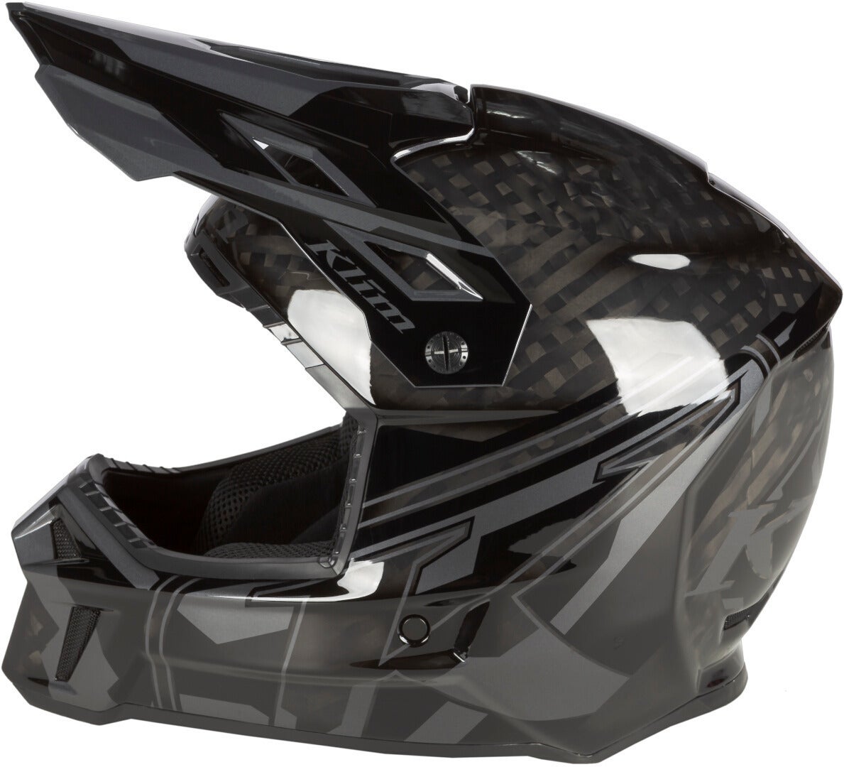 Klim F3 Carbon Pro Ascent Snescooter hjelm sort/grå XXL (62/63) Figur 7