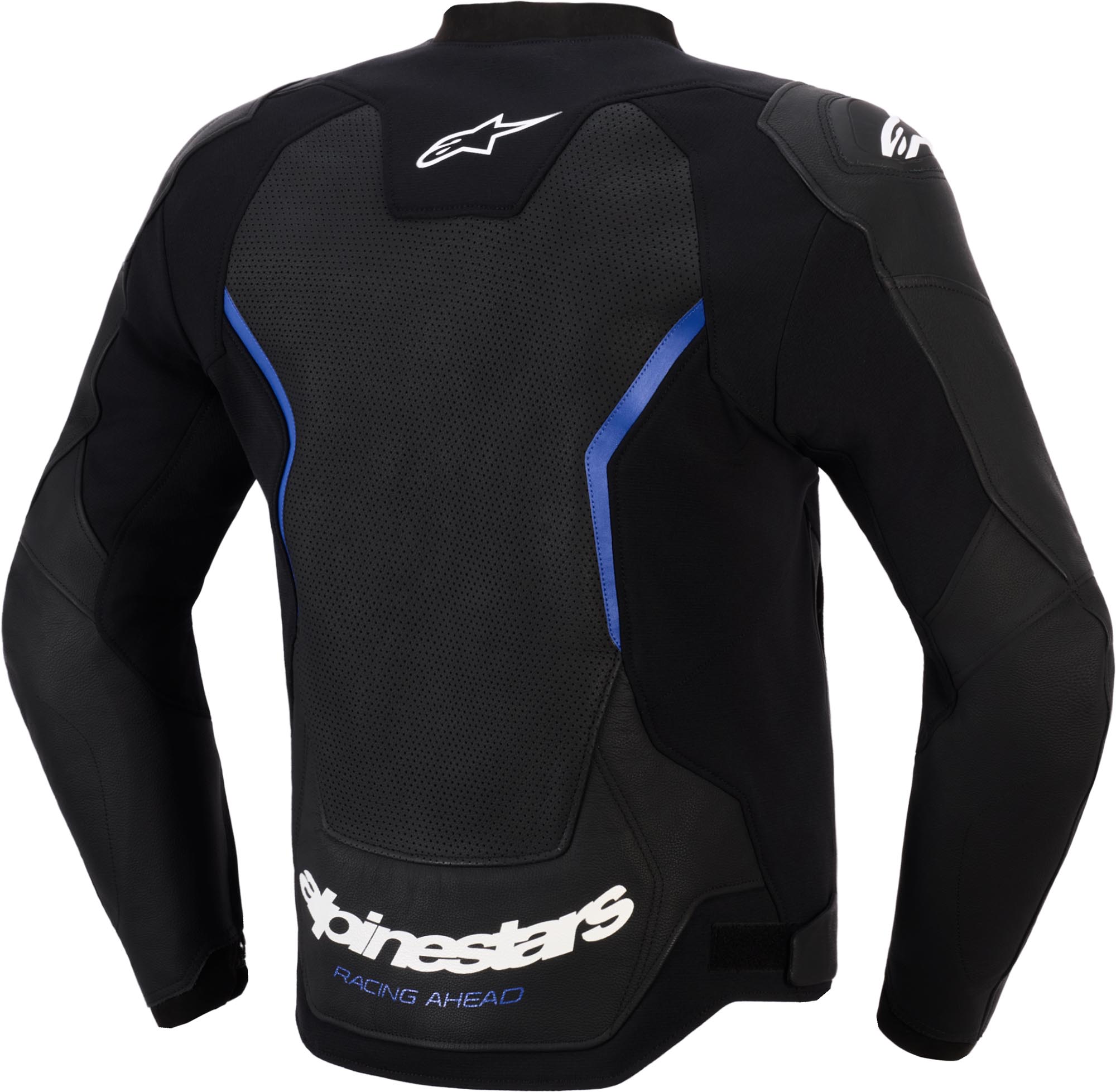 Alpinestars GP Force V2 Air Jachetă de piele de motocicletă Negru/Albastru 50 Figura 2