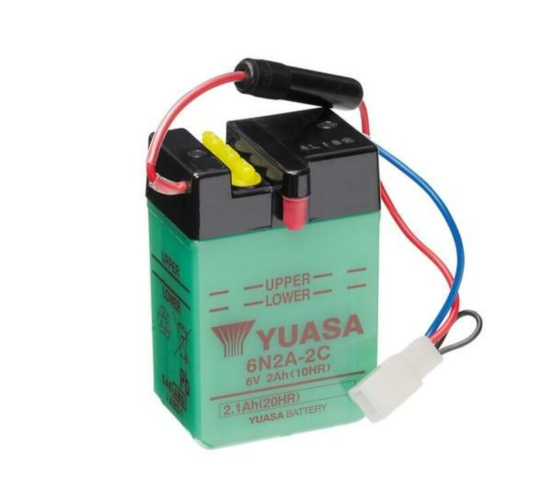 YUASA 6N2A-2C Baterie fără pachet acid Figura 2