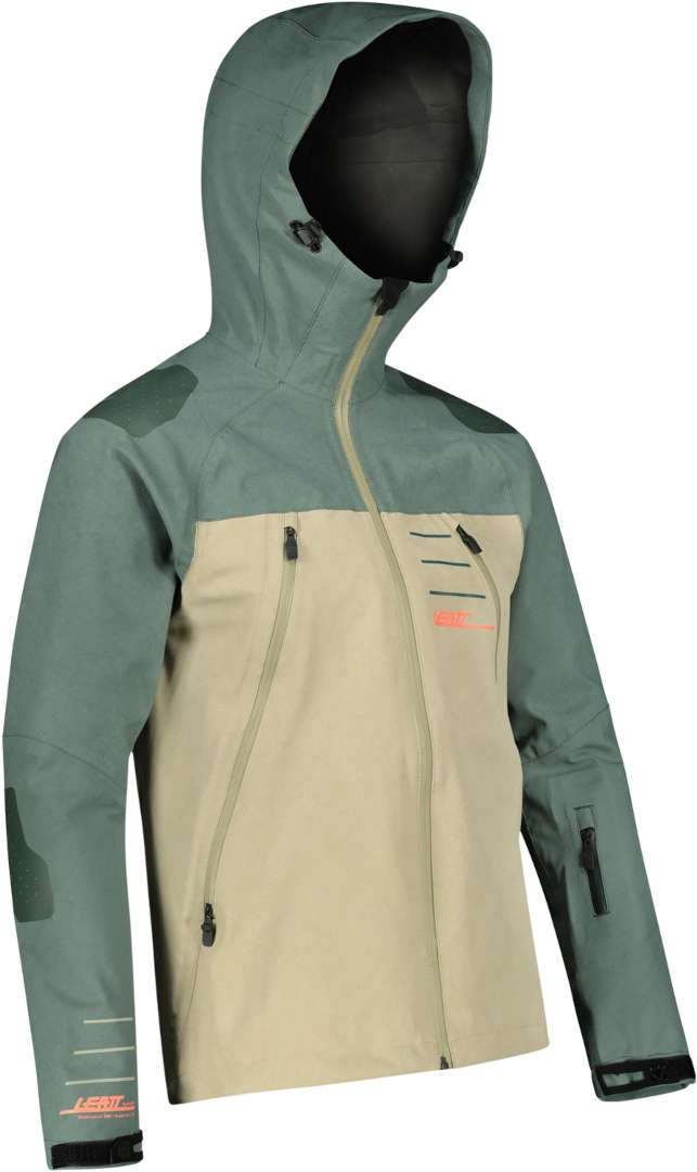 Leatt MTB All Mountain 5.0 Bicycle Jacket green/grey M Figure 1