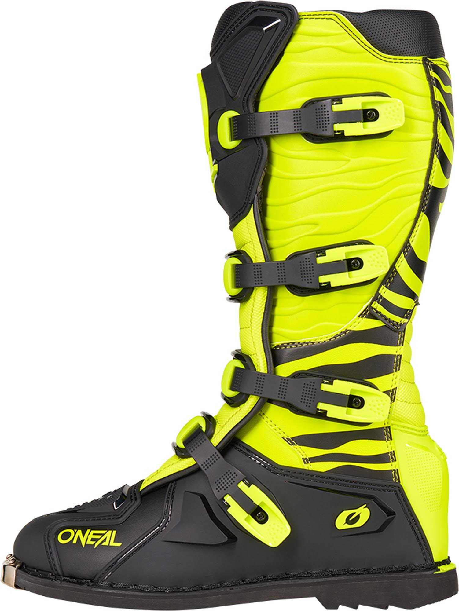 Oneal 3SRS EC Zebra Motocross čevlji črno/rumeno 39 Slika 1