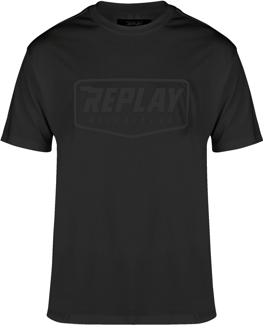 Replay Logo T-shirt Sort L Figur 1