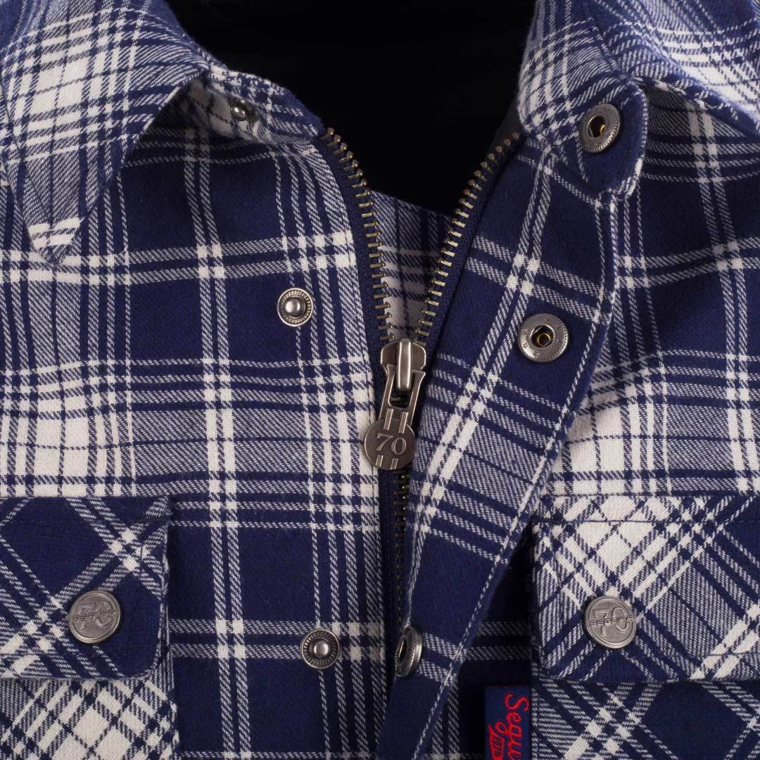 Segura Sierra Camicia moto blu/bianco XL Figura 2