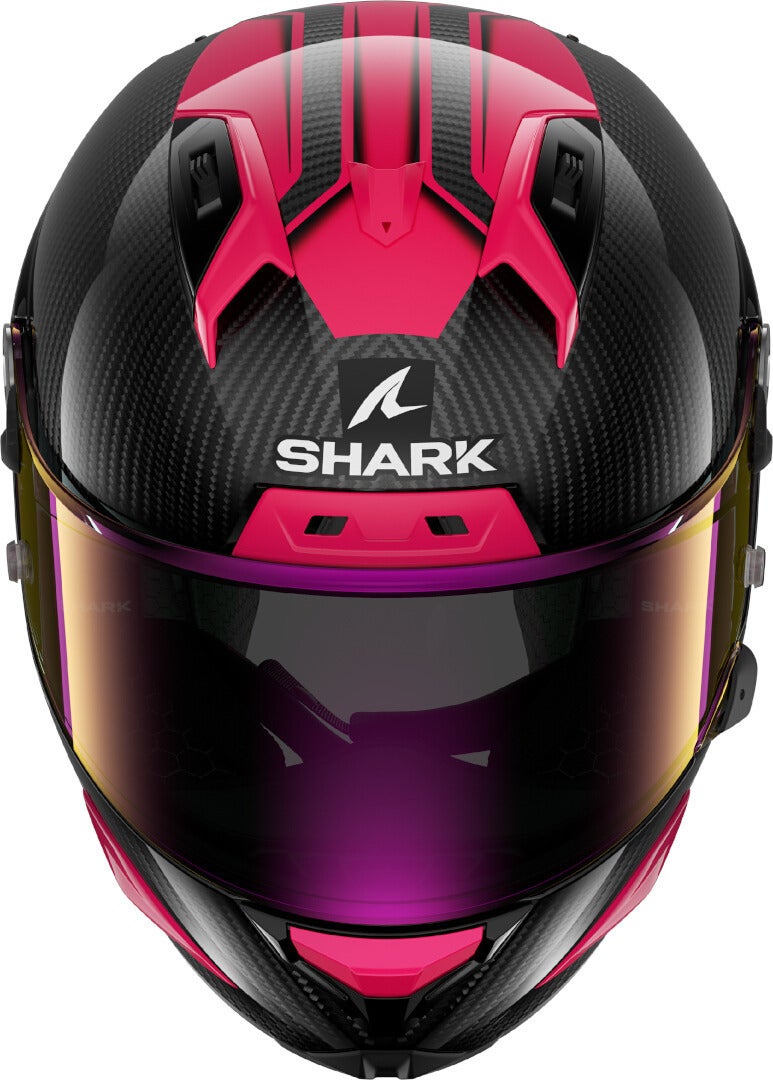 Shark Aeron Carbon Skin Casco carbonio/viola M Figura 3