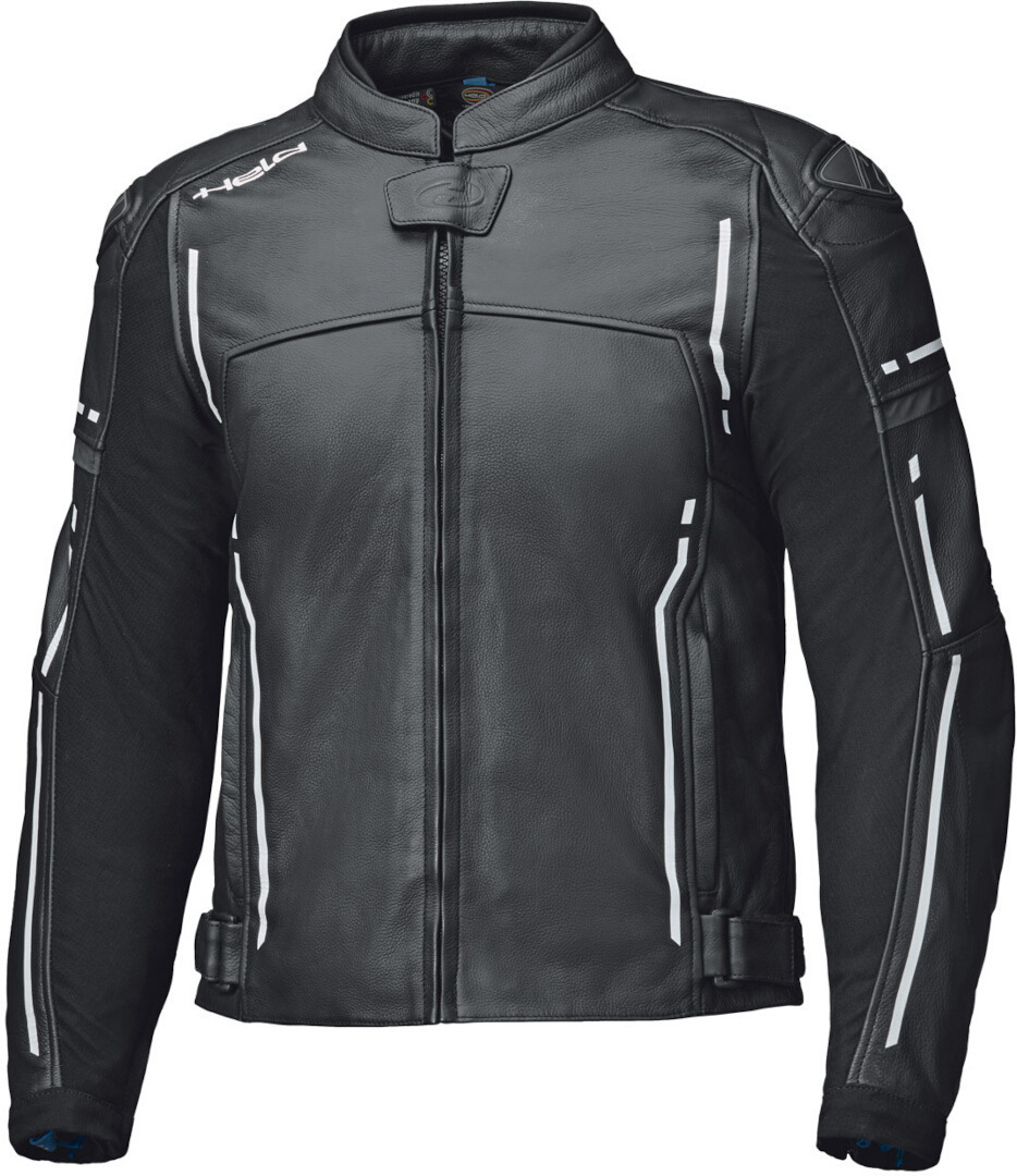 Held Torver Top Motorrad Lederjacke schwarz/weiß 58 Abbildung 1
