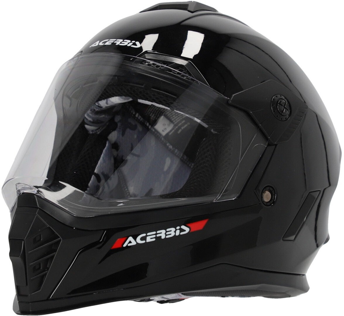 Acerbis Rider Solid Casco de motocross juvenil negro Y/XL (53/54) Figura 6