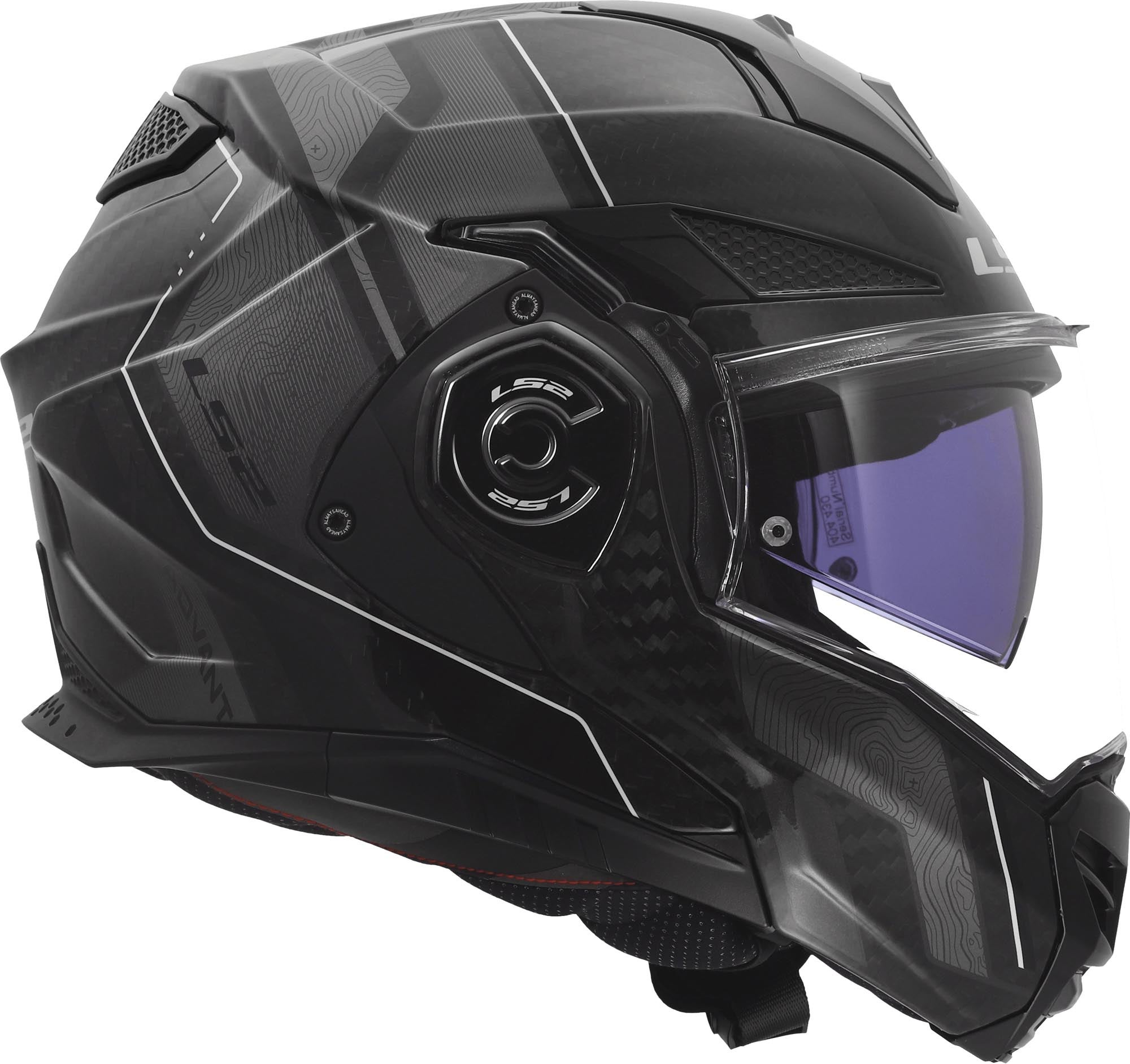 LS2 FF901 Advant X Carbon Dynamic Cască Gri L (59/60) Figura 7