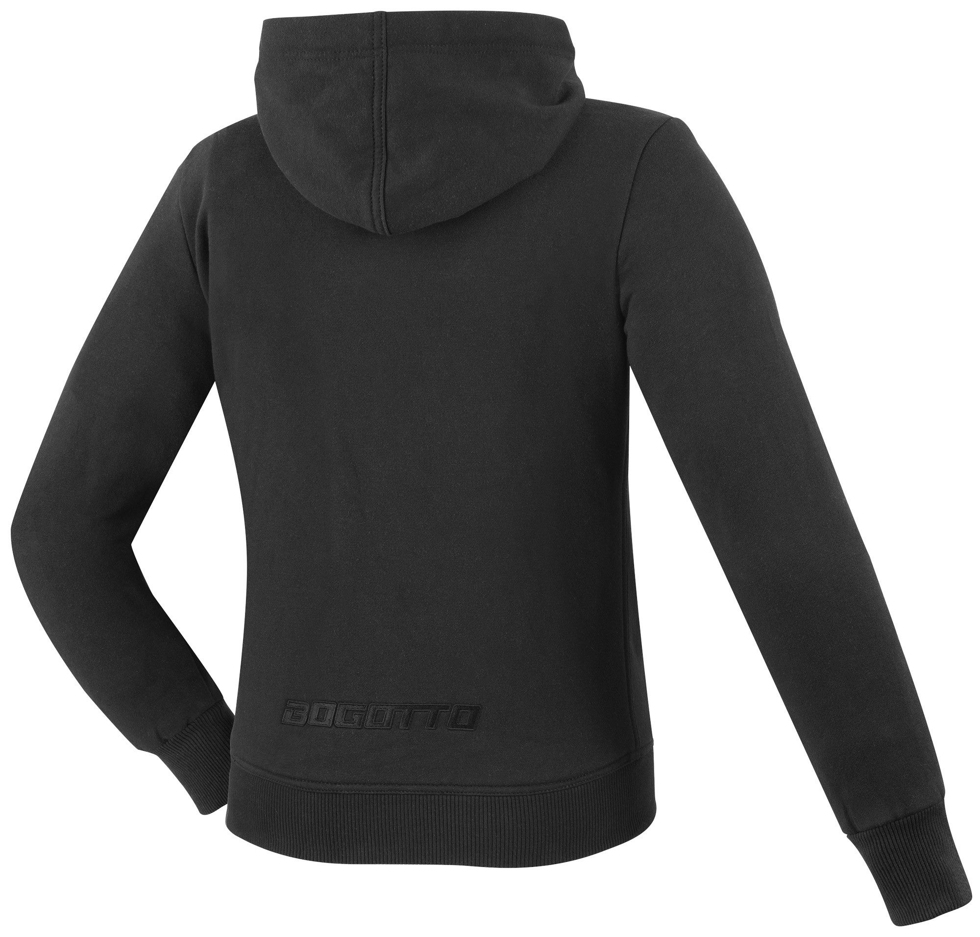 Side view of Bogotto R-Ace Ladies Motorcycle Zip Hoodie