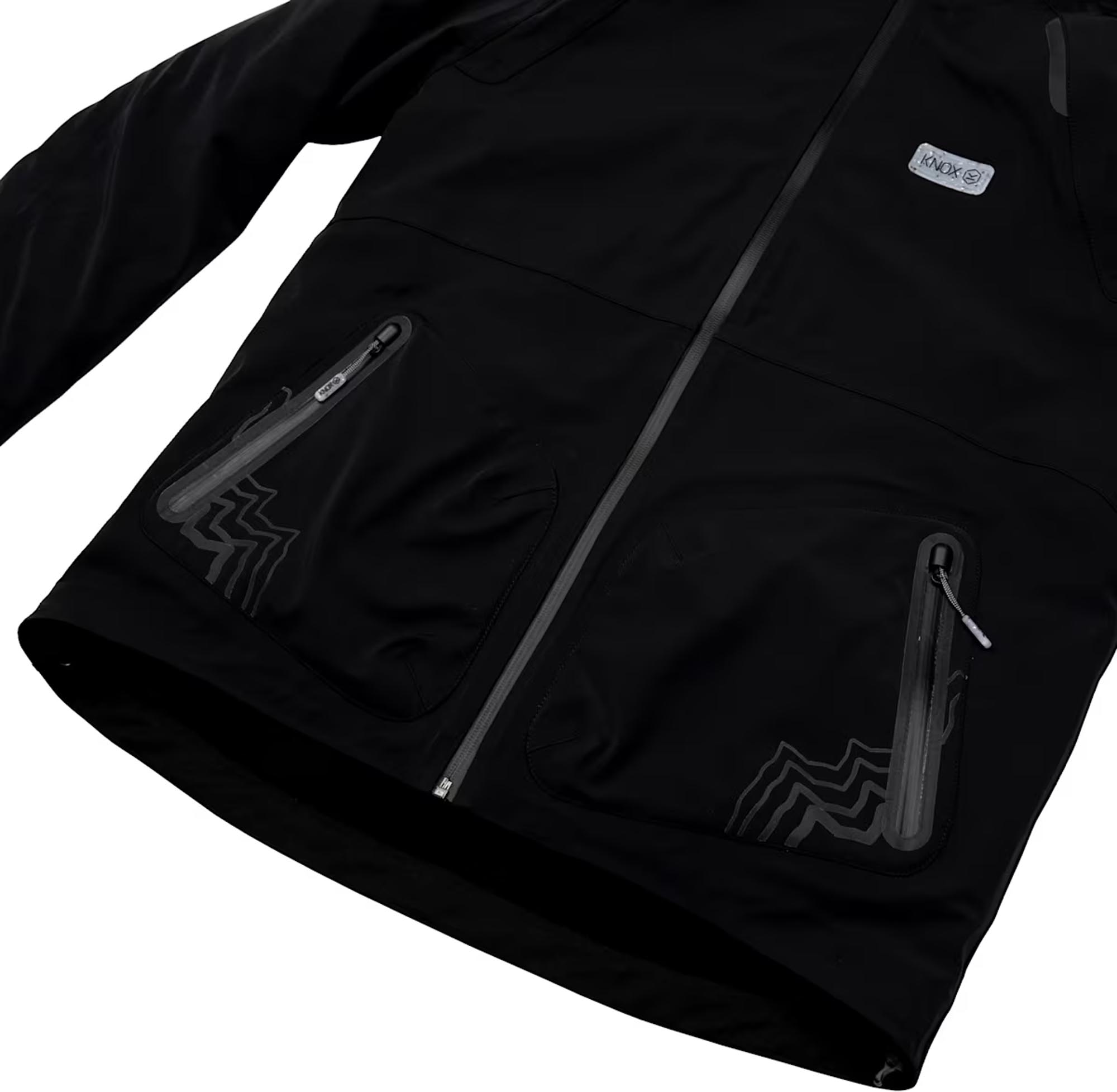 Knox Modra waterproof Motorcycle Textile Jacket black S Figure 7