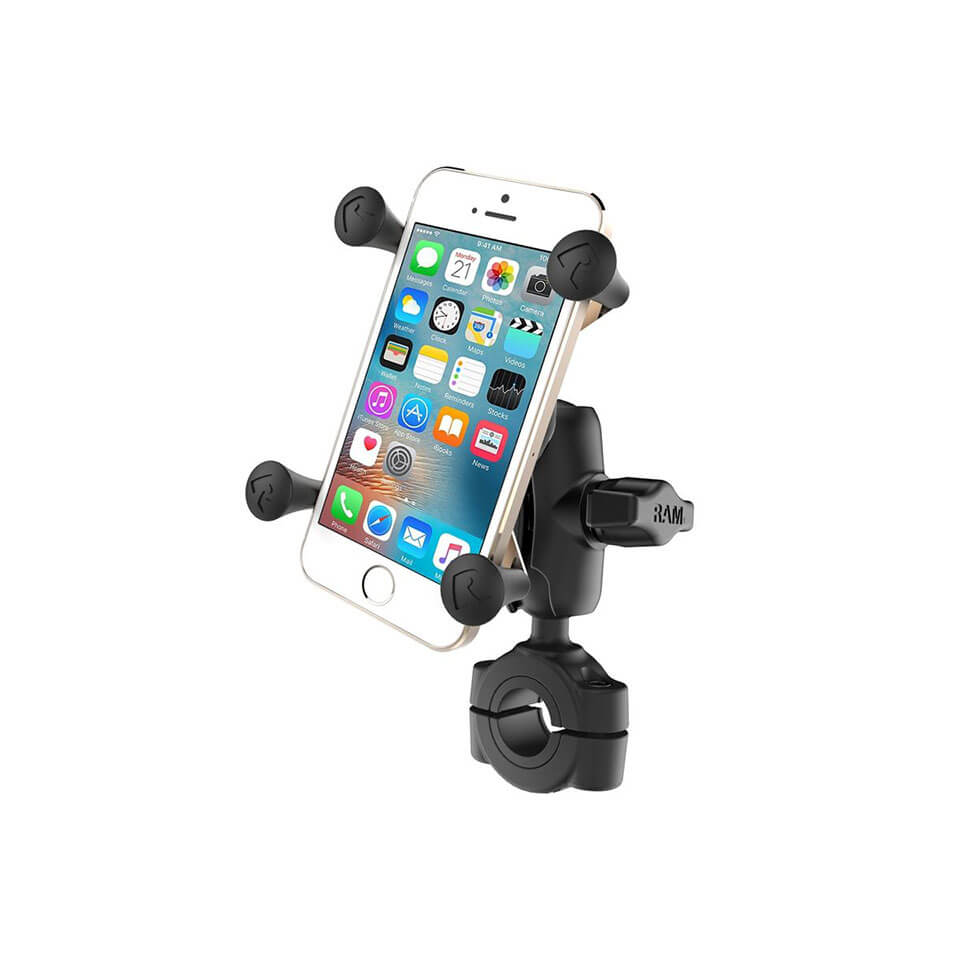RAM Monta Torque Moto Mount M (guidão/tubos) X-Grip Uni Bracket para Smartphones Artigo principal Figura 1