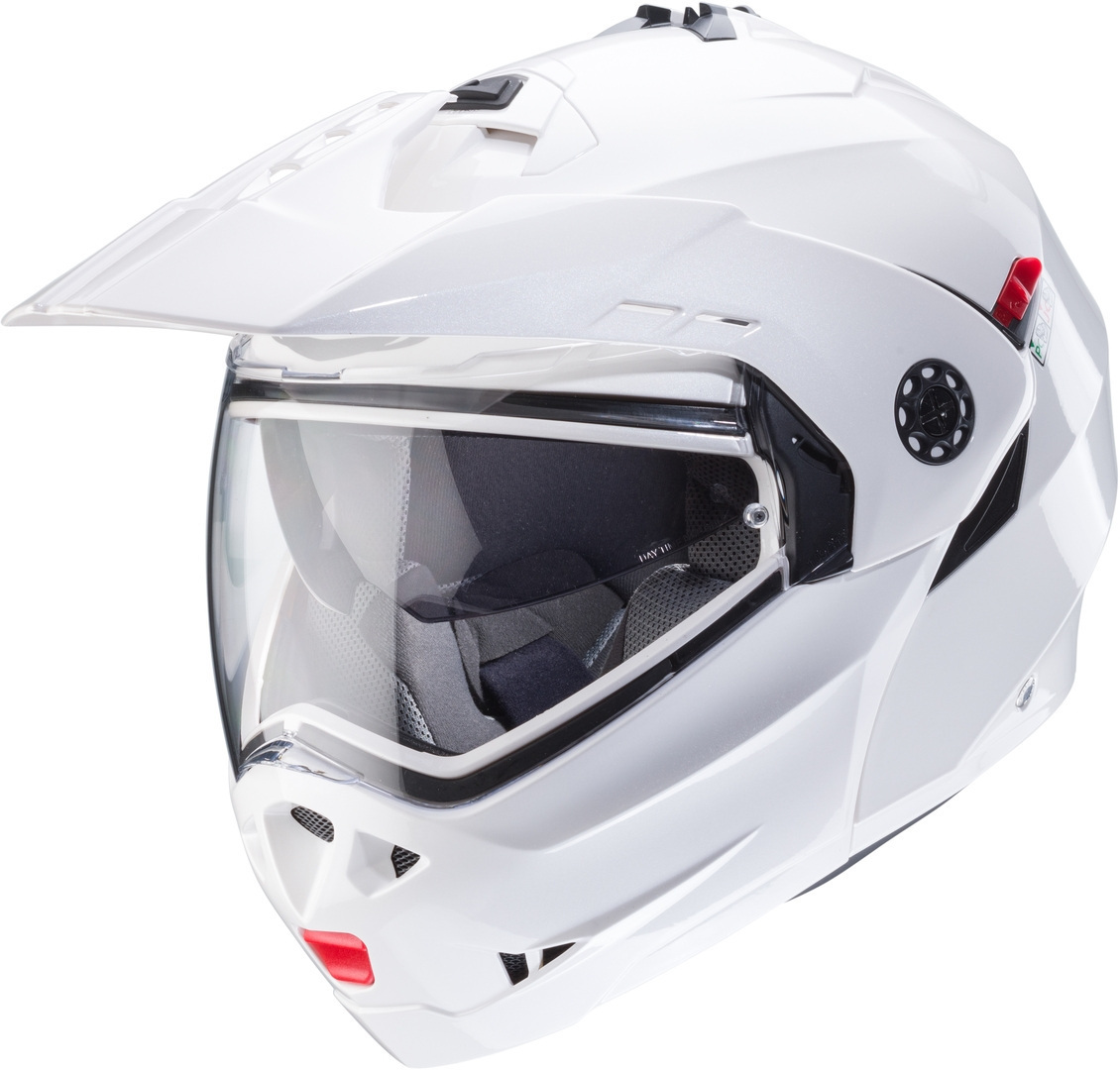 caberg classico helmet N20-2 VISOR NOBILE Blu Profondo Nolan Helmets face helmet with a closed chin section and as a jet helmet with an open chin section Caberg Tourmax X Helmet white