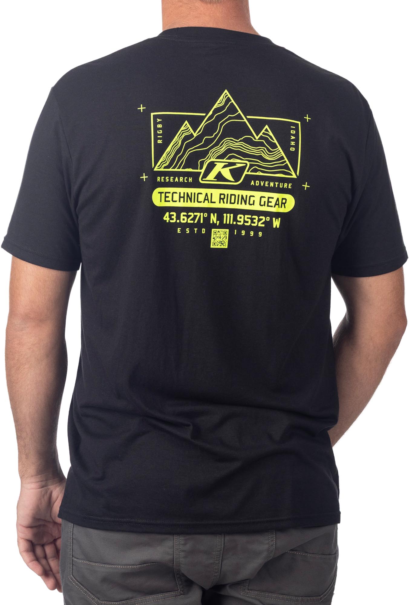 Klim Destination Tri-Blend Tričko černá M Obrázek 2