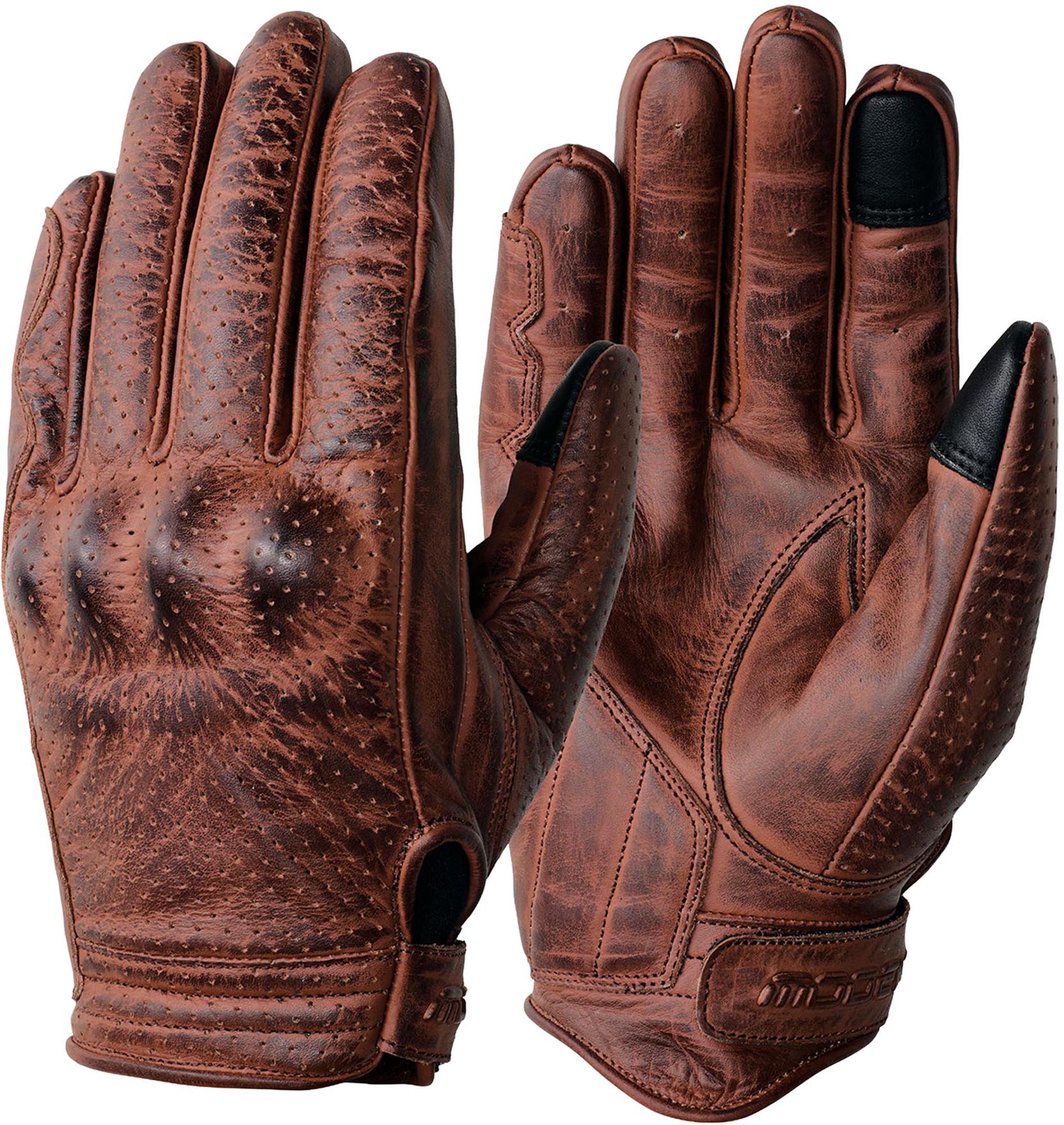 Modeka Hot Classic 2 Gants de moto Marron 8 Figure 1